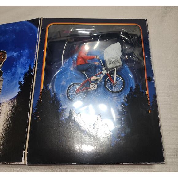 E.T. and Elliott bicycle figure 40th anniversary figure 7'' - Picture 3 of 10